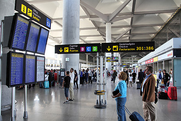 Image showing Malaga airport