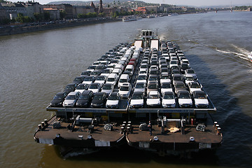 Image showing Danube shipping