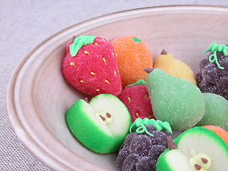 Image showing fruit jelly