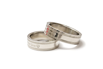 Image showing Wedding rings