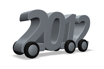 Image showing 2012 on wheels