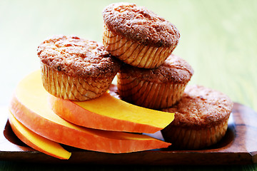 Image showing pumpkin muffins