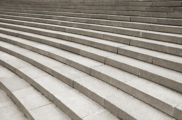 Image showing Granite steps