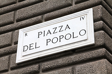 Image showing Piazza del Popolo