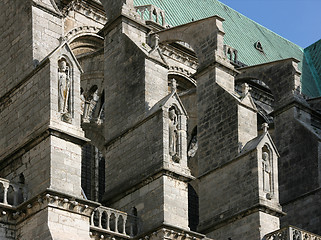 Image showing Chartres cathedral