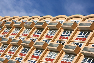 Image showing Apartment building in England