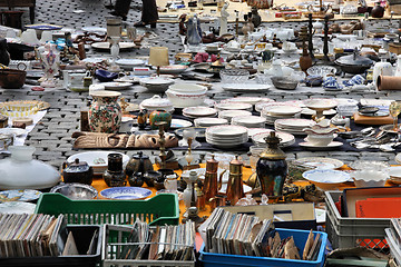 Image showing Flea Market, Bruxelles