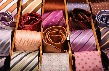 Image showing Elegant ties