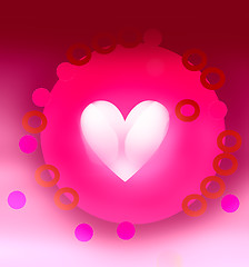 Image showing Abstract Valentine