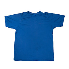 Image showing Blue t-shirt