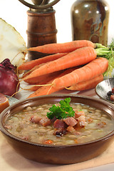 Image showing Bean soup
