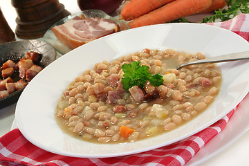 Image showing Bean soup