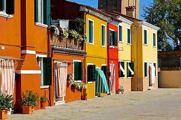 Image showing Mediterranean houses