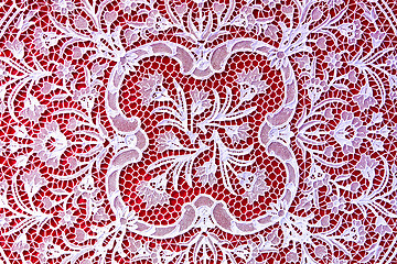 Image showing Lace handwork