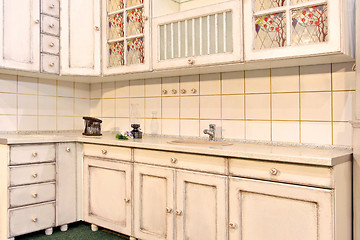 Image showing White kitchen