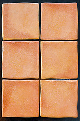 Image showing Rough tiles