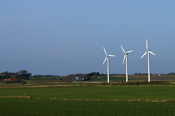 Image showing 3 Windmills