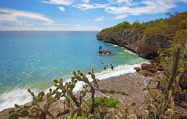 Image showing Turquoise Curacao