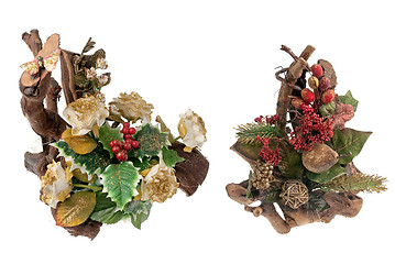 Image showing Christmas arrangements