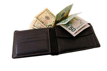 Image showing Purse with money