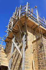 Image showing building work