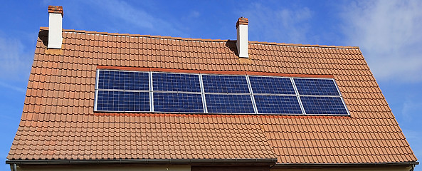 Image showing Solar panels