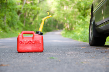 Image showing Red Gas Can