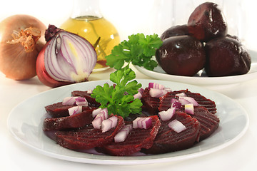 Image showing Beetroot salad