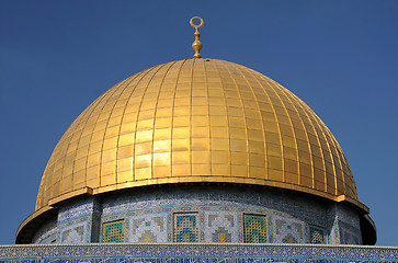 Image showing Dome of Rock Mosque in Jerusalem