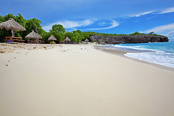 Image showing Curacao beach