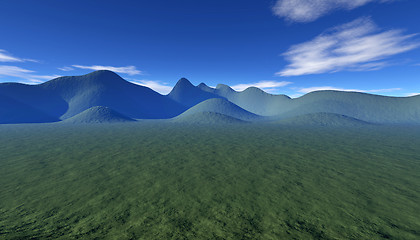 Image showing colorful landscape