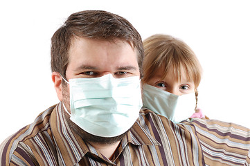 Image showing people with surgical face masks