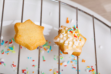 Image showing Making Christmas Cookies