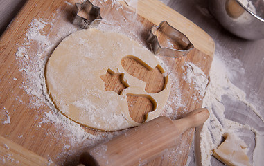 Image showing Making Christmas Cookies