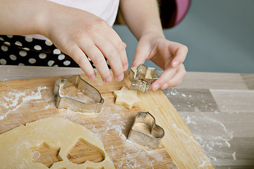 Image showing Making Christmas Cookies