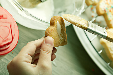 Image showing Making Christmas Cookies