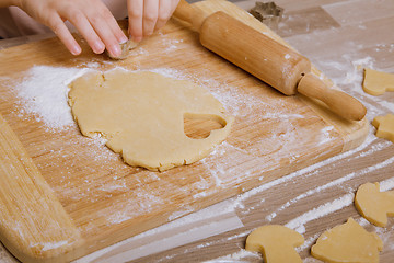 Image showing Making Christmas Cookies