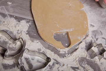 Image showing Making Christmas Cookies