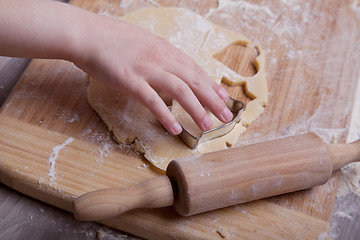 Image showing Making Christmas Cookies