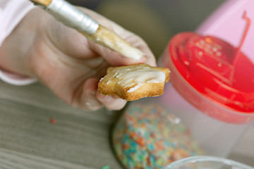 Image showing Making Christmas Cookies