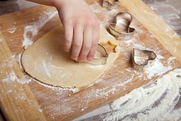 Image showing Making Christmas Cookies