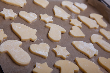 Image showing Making Christmas Cookies