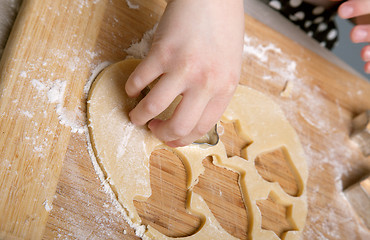 Image showing Making Christmas Cookies