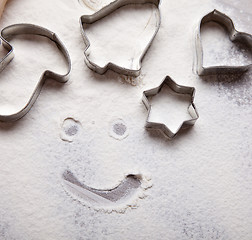 Image showing Making Christmas Cookies