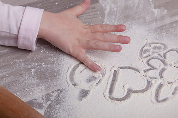 Image showing Making Christmas Cookies