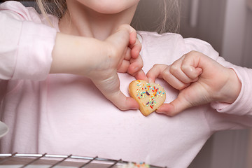 Image showing Making Christmas Cookies