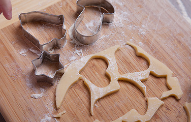 Image showing Making Christmas Cookies