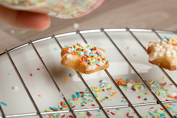 Image showing Making Christmas Cookies