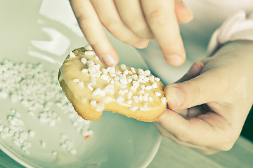 Image showing Making Christmas Cookies