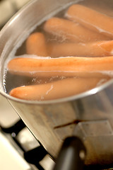 Image showing hot dogs